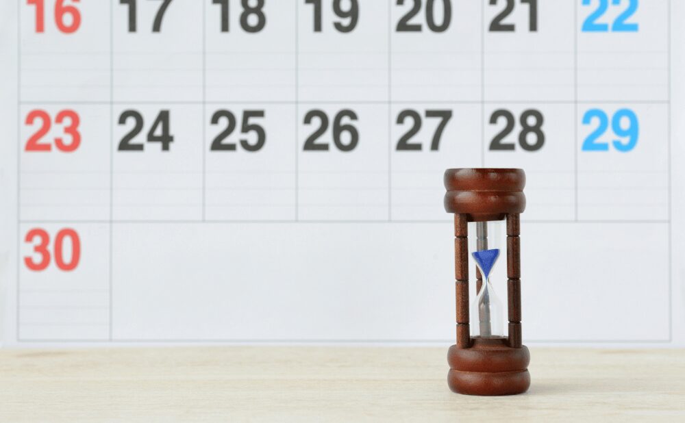 引っ越し日数の目安（単身・家族別）