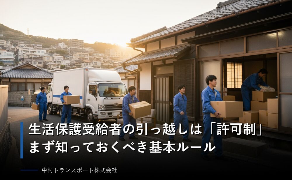 生活保護受給者の引越し許可制の基本ルール