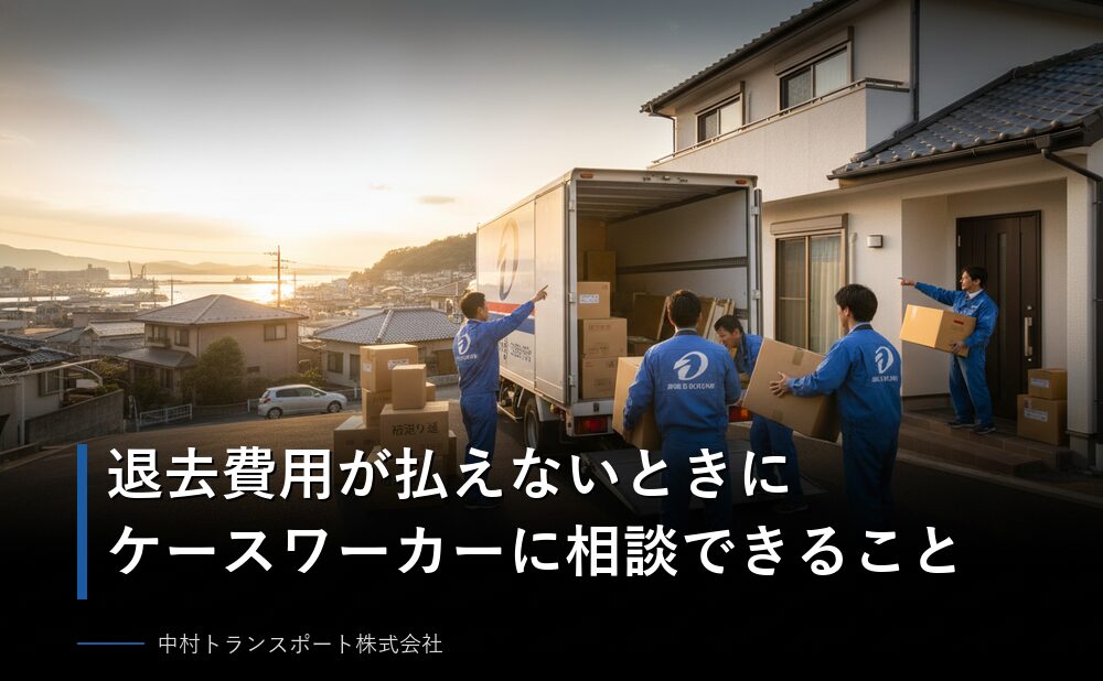 退去費用が払えない場合の相談先と対処法