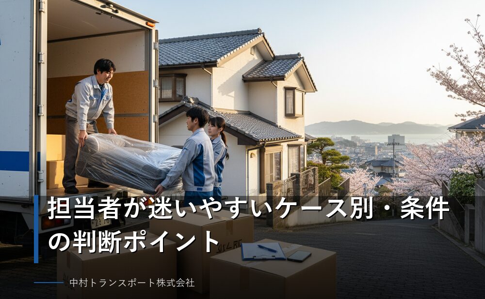 生活保護引越し担当者が迷うケース別判断ポイント
