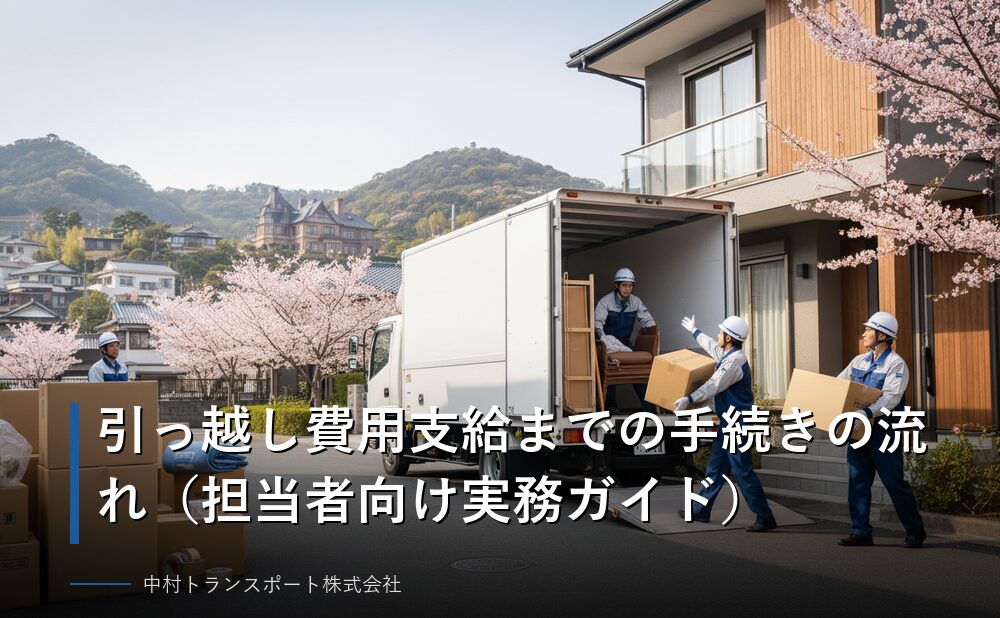 生活保護引越し費用支給の手続きフロー4ステップ