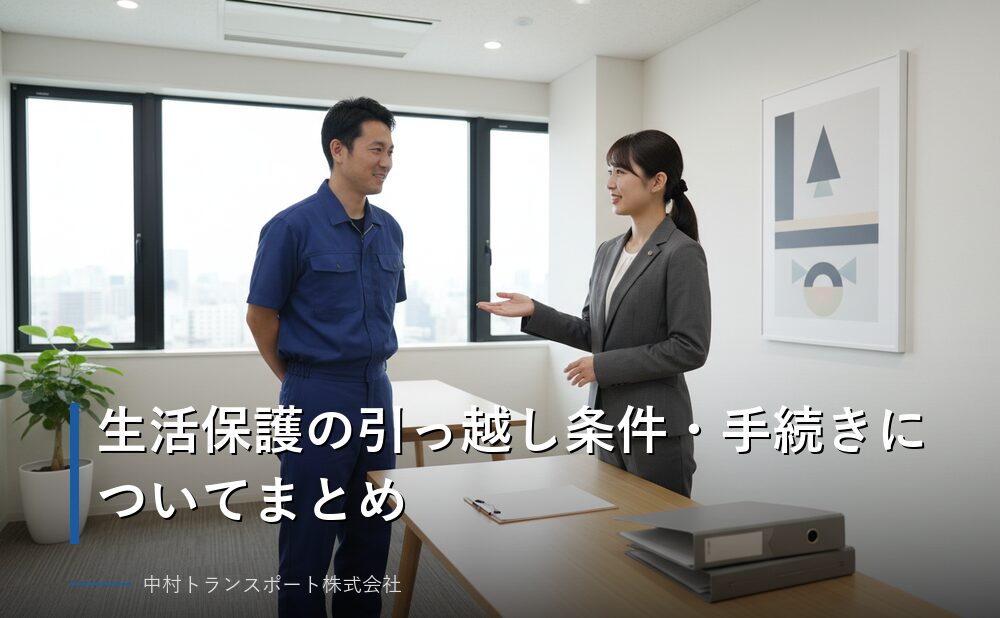 生活保護引越し条件よくある質問3選