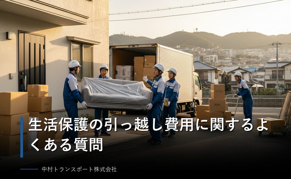 生活保護引越し費用よくある質問FAQ