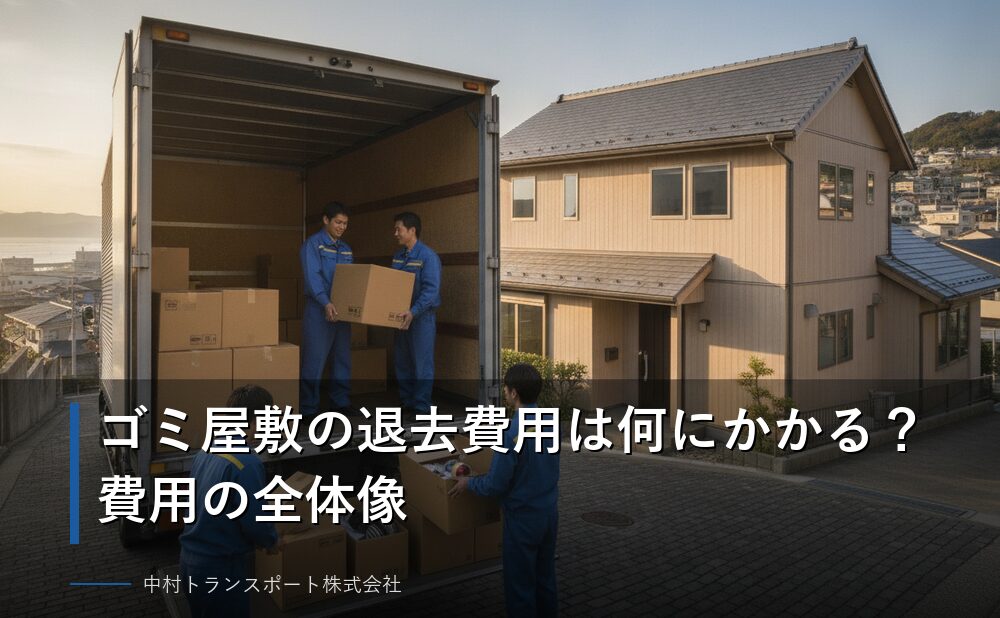 ゴミ屋敷の退去費用は何にかかる?費用の全体像