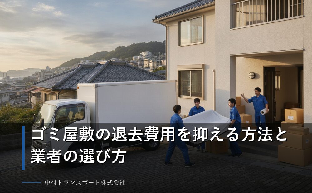 ゴミ屋敷の退去費用を抑える方法と業者の選び方
