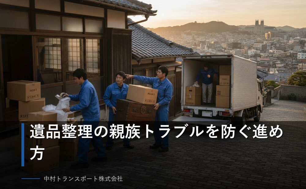 遺品整理の親族トラブルを防ぐ進め方