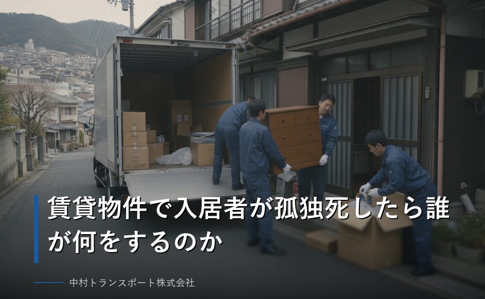 賃貸物件で入居者が孤独死したら誰が何をするのか